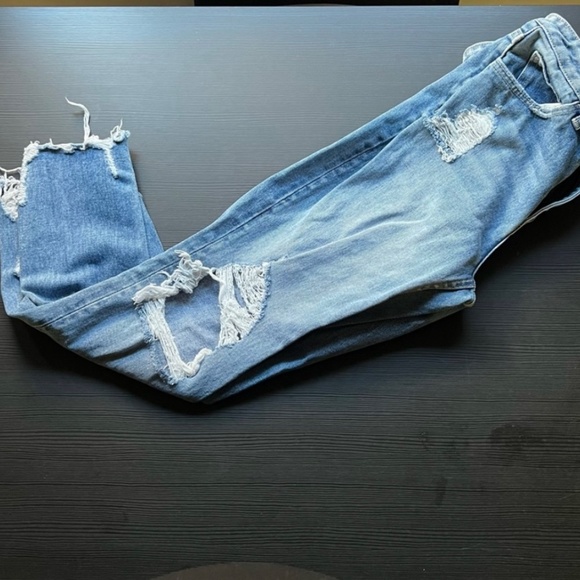 Flying Monkey Distressed Jeans - Picture 3 of 3